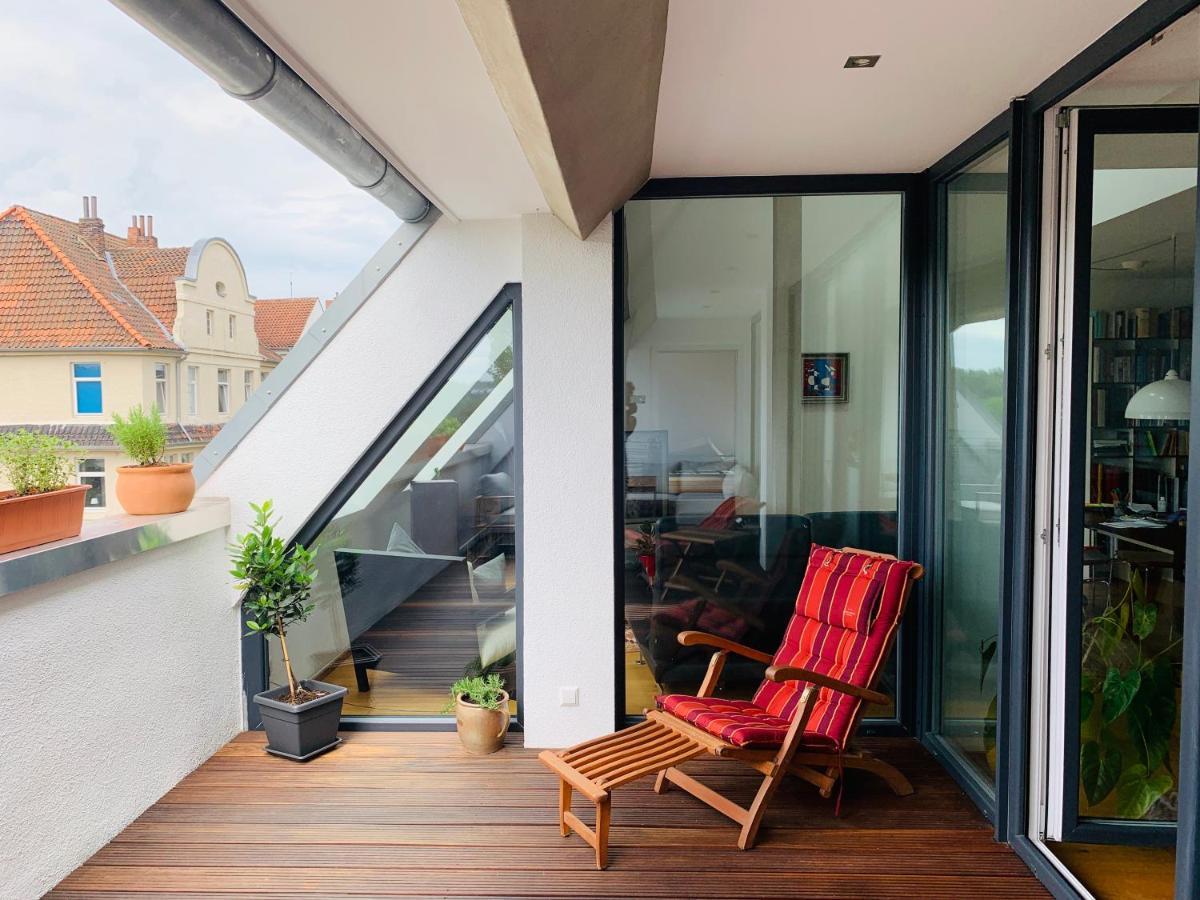 Exklusives Penthouse Im Ehemaligen Bunker Διαμέρισμα Ανόβερο Εξωτερικό φωτογραφία